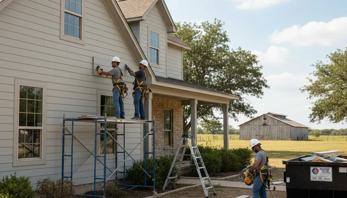 San Antonio, TX siding contractor for home siding installation and replacement