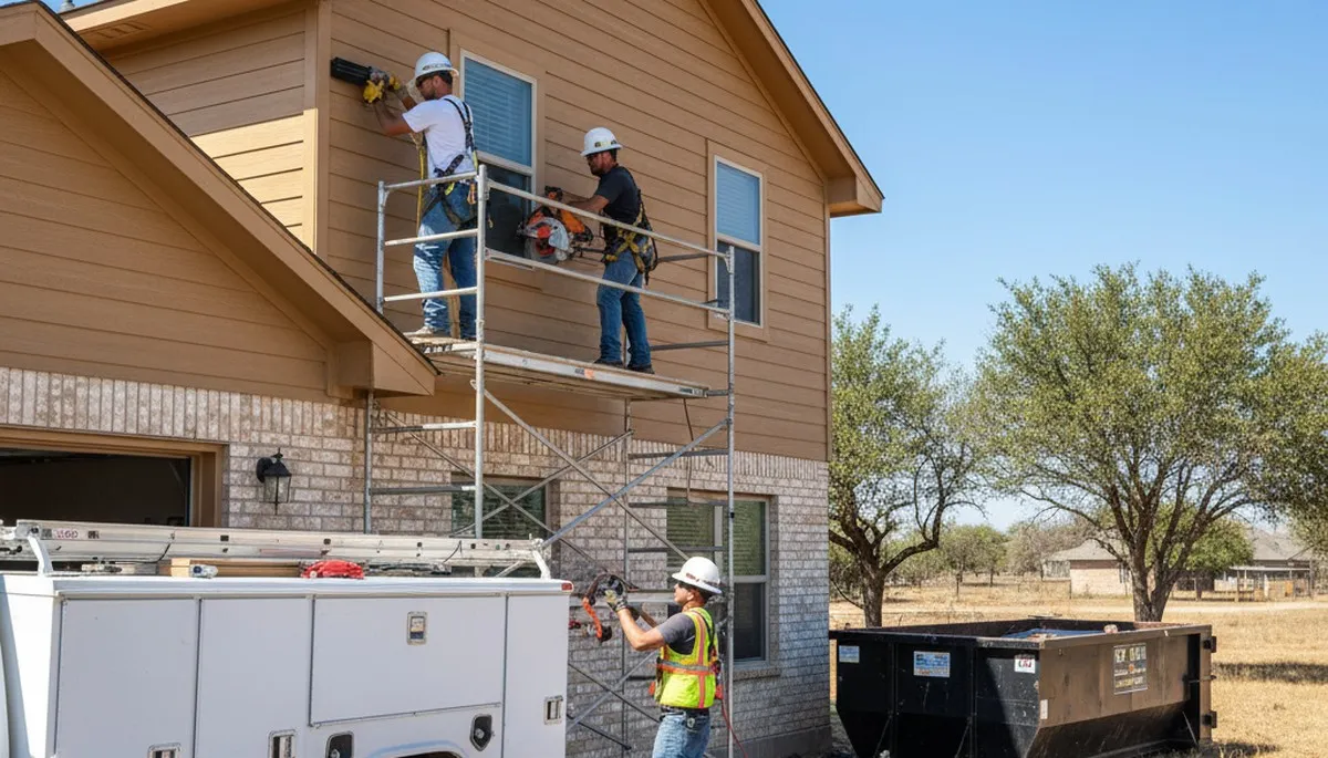 San Antonio, TX siding contractor for home siding installation and replacement