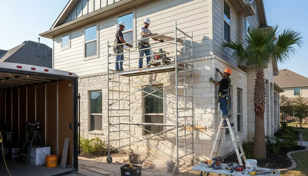 San Antonio, TX siding contractor for professional home siding installation and replacement